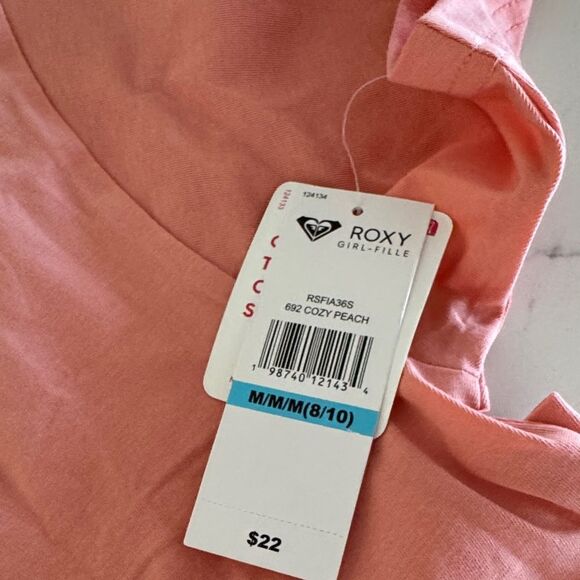 Roxy Pink Short Sleeve Tee - Picture 3 of 5